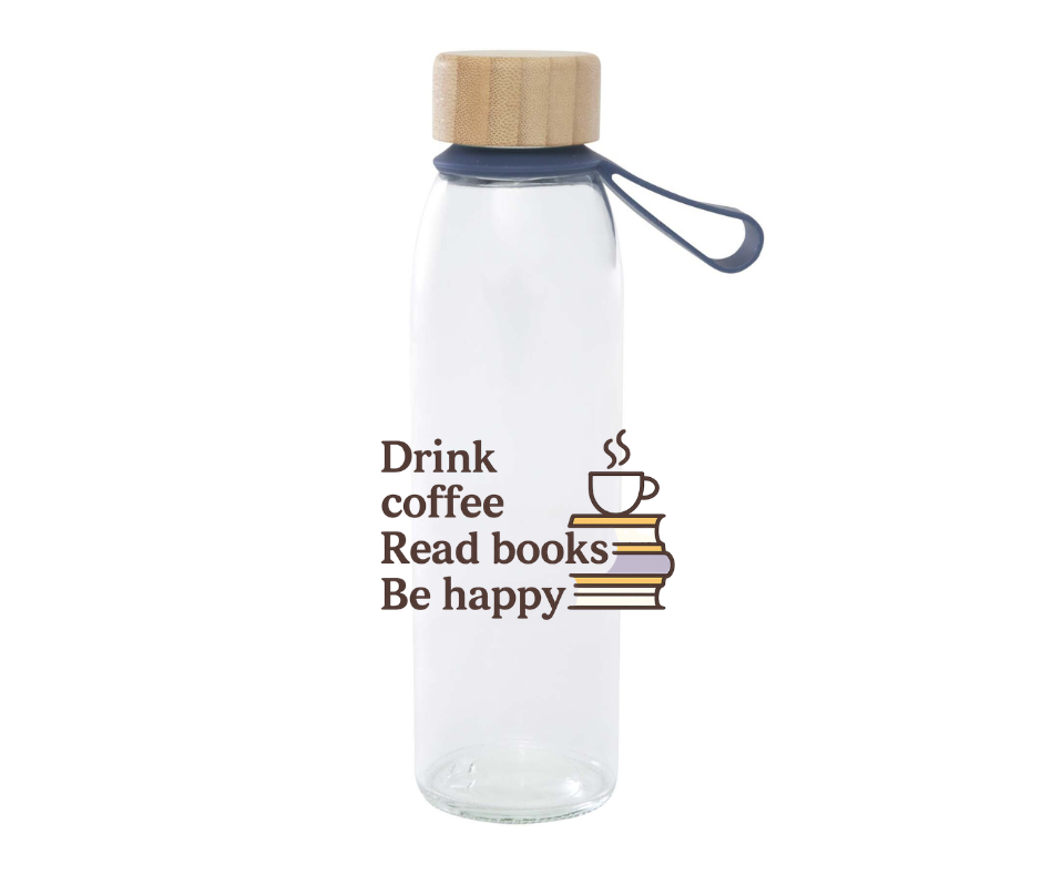 BORRACCIA VETRO 500ML - DRINK COFFEE