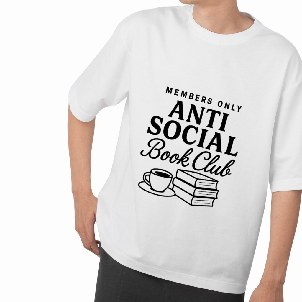 PRE- ORDER - T-SHIRT - ANTI SOCIAL BOOKCLUB