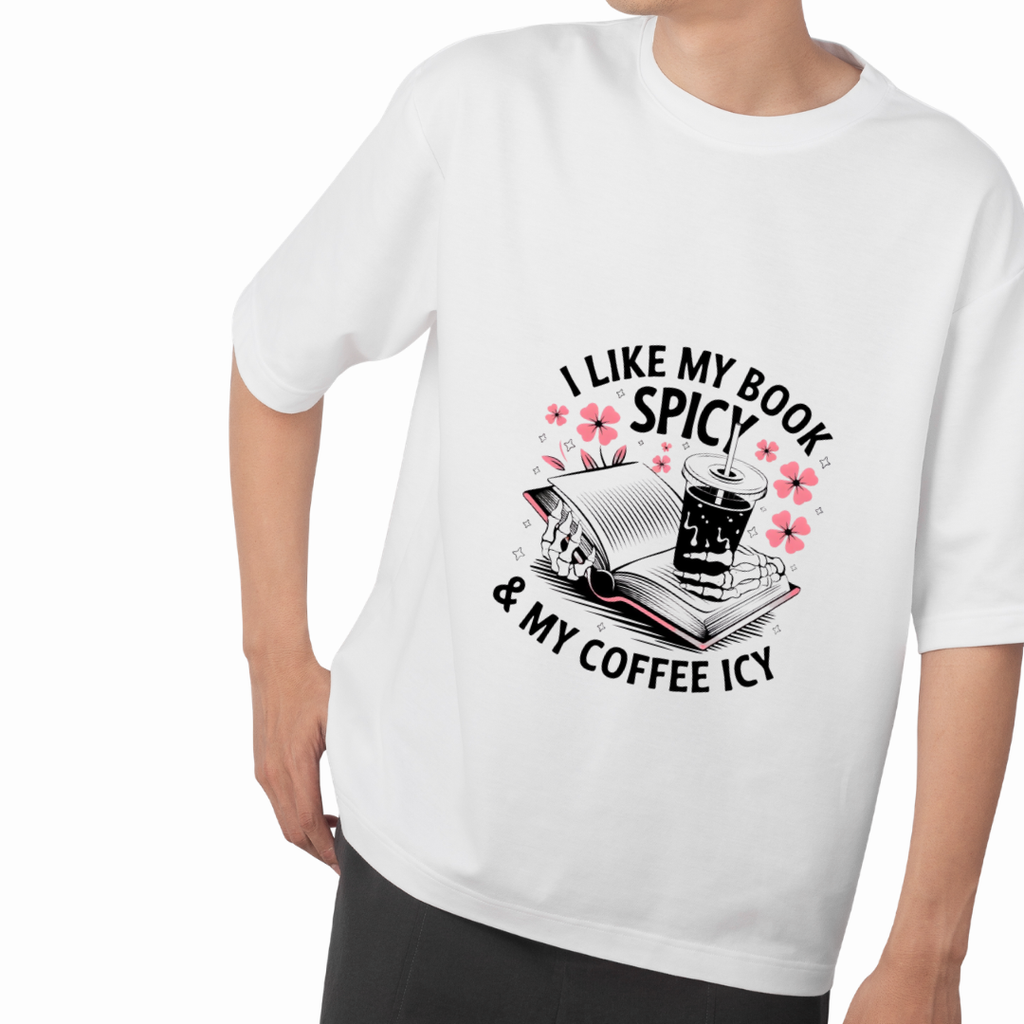 PRE- ORDER - T-SHIRT - LIKE MY SPICY BOOK