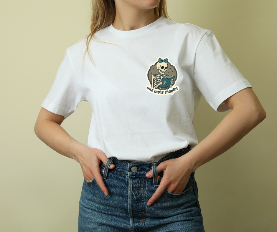 PRE- ORDER - T-SHIRT - ONE MORE CHAPTER LATO CUORE