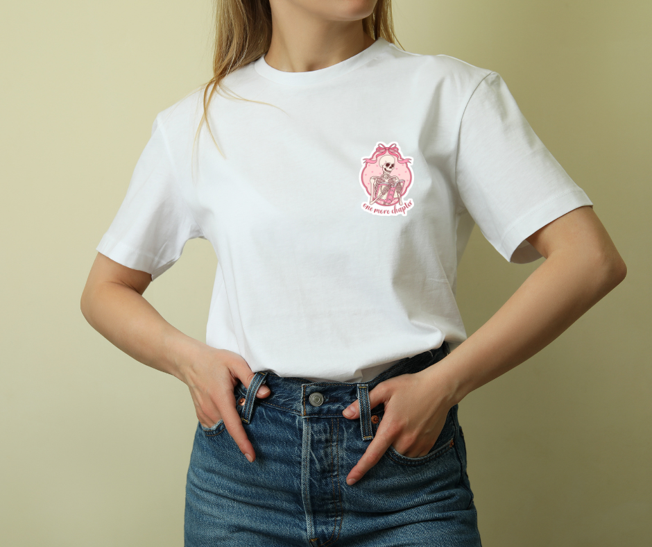 PRE- ORDER - T-SHIRT - SCHELETRO GIRLIE LATO CUORE