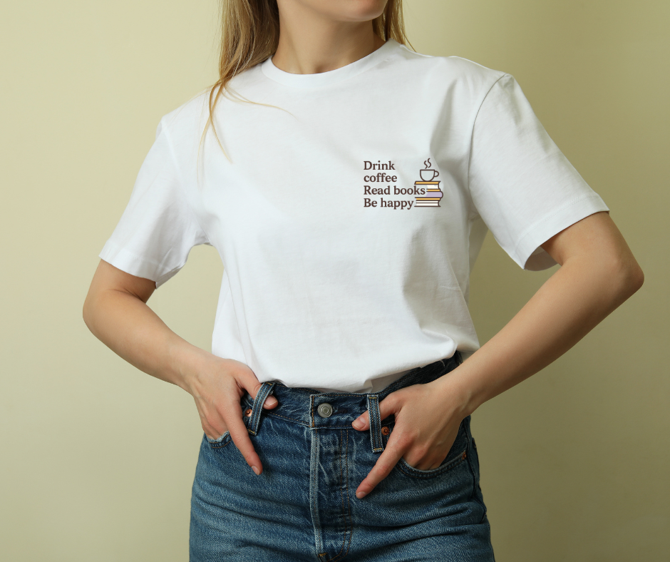 PRE- ORDER - T-SHIRT - DRINK COFFEE LATO CUORE
