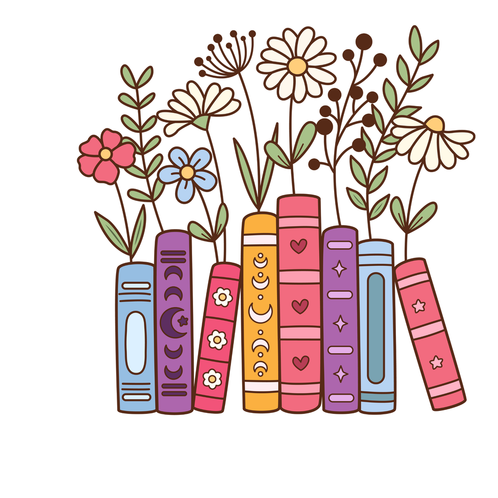 PRE- ORDER - T-SHIRT - BOOK FLOWERS