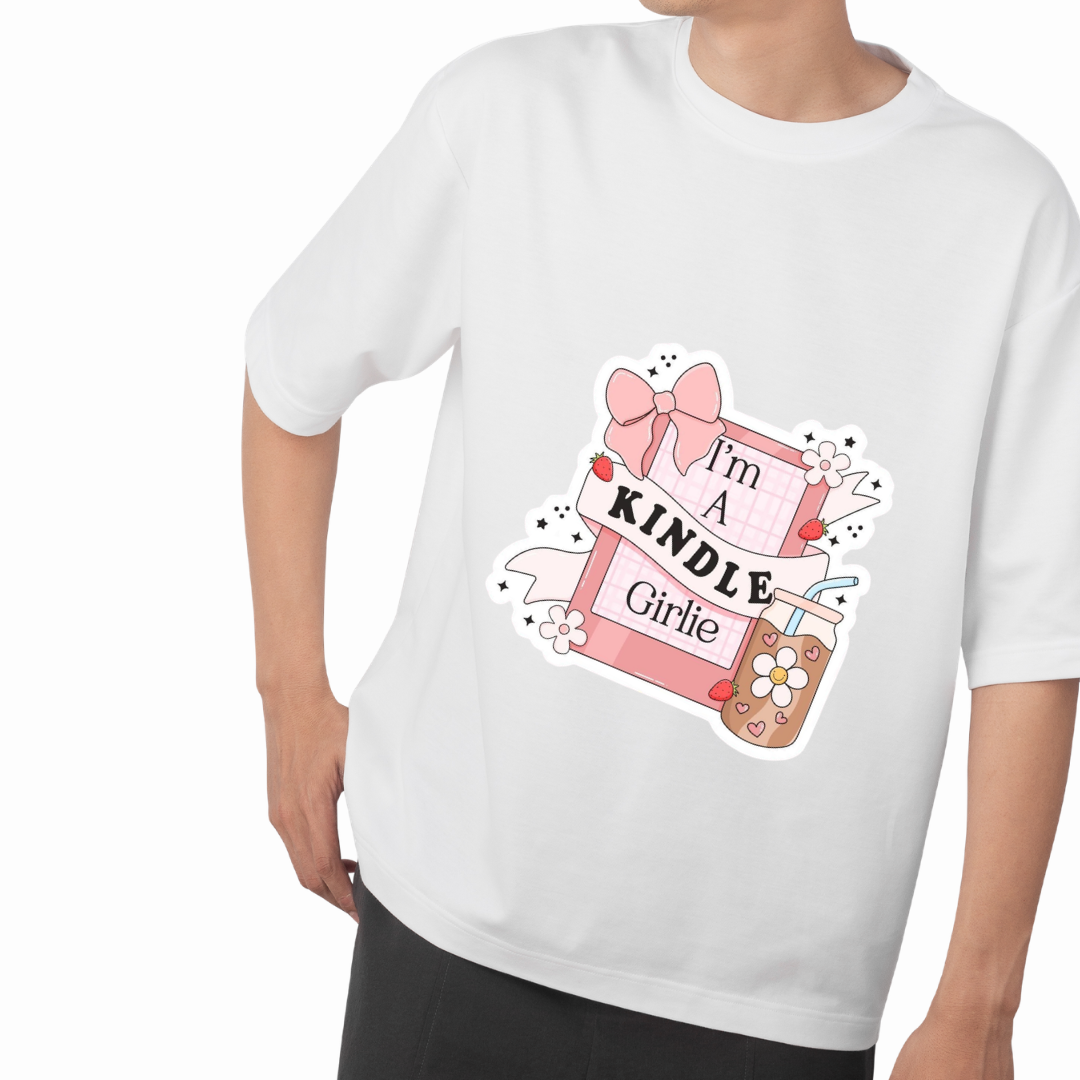 PRE- ORDER - T-SHIRT - I'M A KINDLE GIRLIE