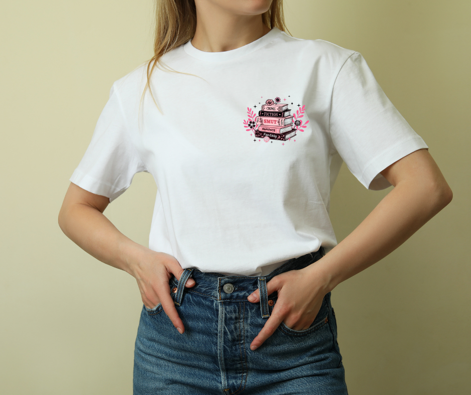 PRE- ORDER - T-SHIRT - CRIME SMUT LATO CUORE